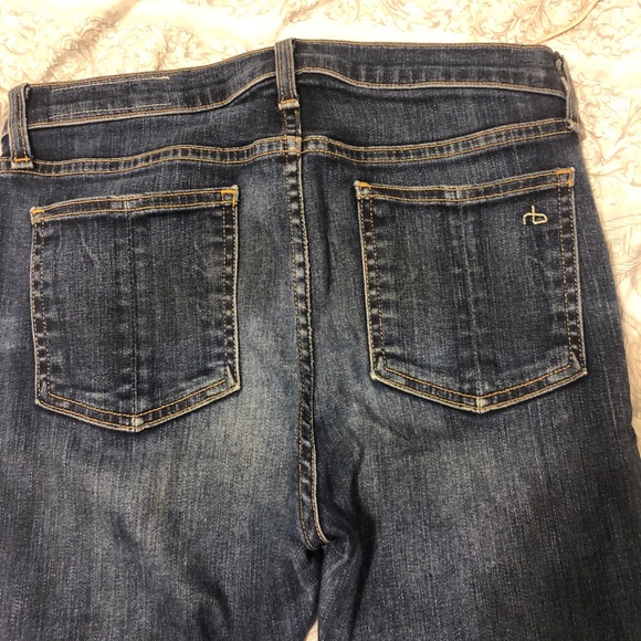 Rag & bone dark/medium wash jeans - Picture 5 of 7